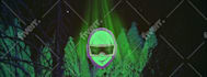 make alien ufo abduction logo reveal intro