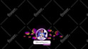 create neon social media lower third animation