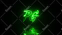 create a custom neon logo animation intro