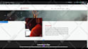 design a modern music website for artists, djs, and labels