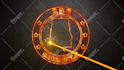 create metal laser cut fire crack and burning logo intro