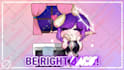 create cute animated startingsoon, brb screens for 2d live vtuber streamer