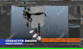 do 3d character cartoon model and render for you