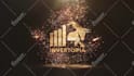 create a magical gold logo intro animation