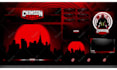 design custom animated twitch overlay and kick overlay