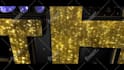 make golden elegance light intro for your logo or text