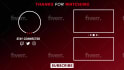 a professional youtube outro and end screen animation