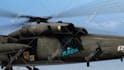 create a drop package promo with a helicopter