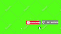 make modern youtube subscribe and bell animation