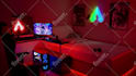 model and animate your gaming room in 3d