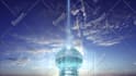 make a nikola tesla tower commercial for you