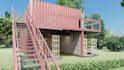make architecture  animation video render