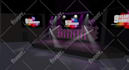 create a 3d stage design for your event