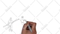 create a construction white board animation video