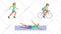 create a full body rig 2d character animation video