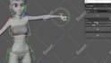 rig 3d character in maya or blender for unreal, unity or animation