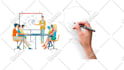 create an animated whiteboard explainer videos, voice over