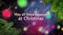 do a christmas and new year greeting video
