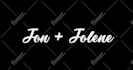 create a hand written text title for your video