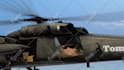 create a drop package promo with a helicopter