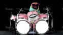 do this funny dj dog playing drum video ad