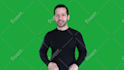 create a profesional green screen video in spanish