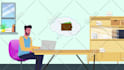 design bitcoin, crypto, trading or crowdfunding video