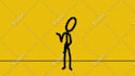 create a custom 2d character animation or stickman animation