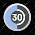 create a timer video countdown clock up to 60 minutes
