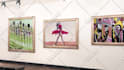 create  slideshow video with realistic 3d art gallery