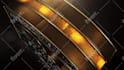 create dark gold silver 3d metallic logo intro animation