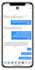 make a phone text message chat animation video