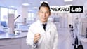 be your presenter in white labcoat