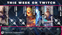 design a custom animated weekly stream schedule for twitch and kick streamers