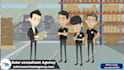 make solar panel energy or power 2d animated promo video