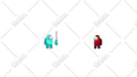 make an awesome 2d among us animation fast
