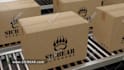 put your logo on boxes on the conveyor belt
