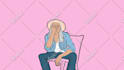 make a 2d animated music video for you