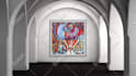 create slideshow video with a realistic 3d art gallery, slideshow or promo video