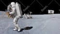 create astronaut logo reveal animation