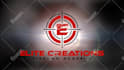 create a gun shot bullet logo video intro