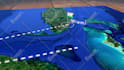 create connections animation on map between countries or cities