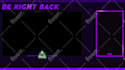 design custom animated stream overlay for twitch or youtube