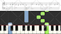 make an animated piano tutorial video for any song