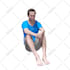 make 3d animations for body exercise