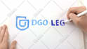 create a speed color video with your logo