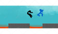animate a fighting stick figure animation