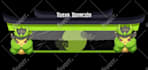 design  kick stream  animated overlay, facecam, screens