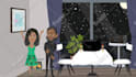 produce an eye catching 2d animated music video with storytelling