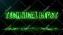 create a neon intro text or logo animation